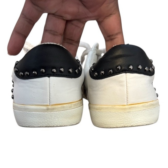 Vintage Havana Leather Leopard Print Women's Sneakers Sz 11 Dayna Crazy Leopard - Picture 3 of 8